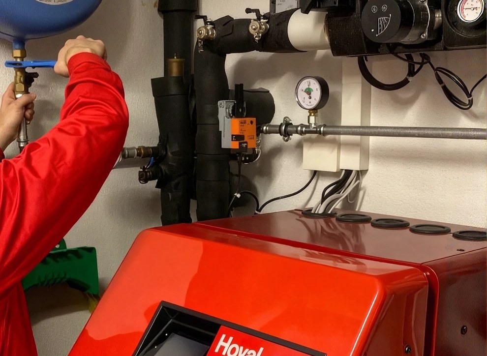 Heizungsinstallation der Gebr. Knabenhans AG