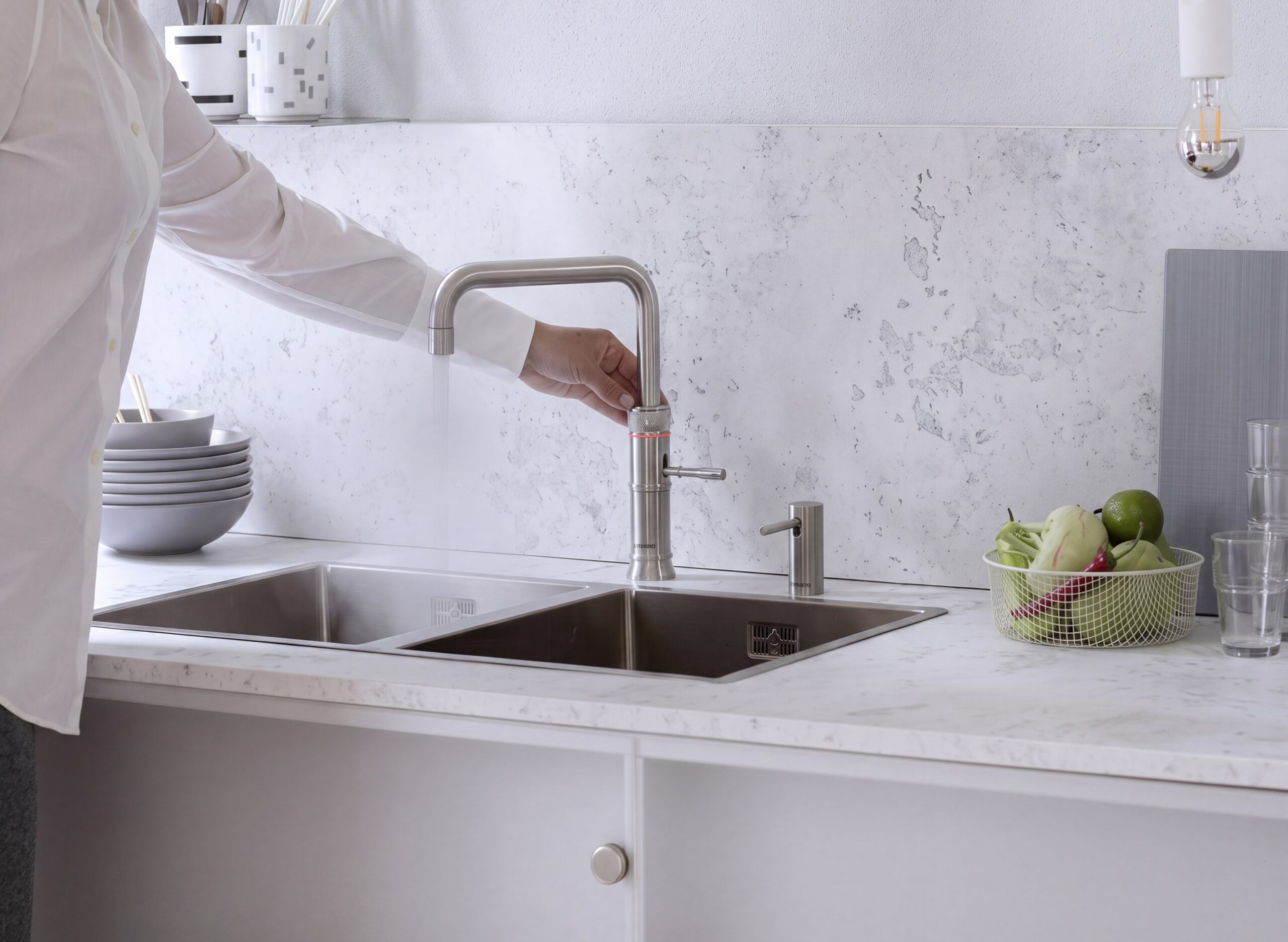 Quooker-Wasserhahn in einer Küche